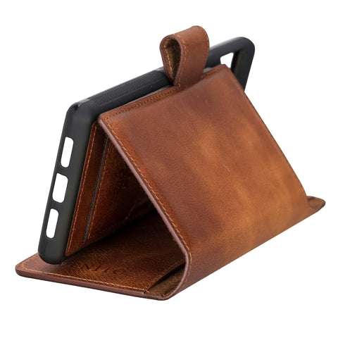 Florence-flex RFID Blocking Leather Wallet Case for Google Pixel 6 Pro