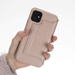 Venice RFID Blocking Leather Wallet Stand Case for iPhone 11