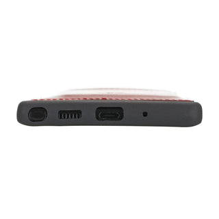 Funda tipo billetera de cuero Cosa Snap On para Samsung Galaxy Note 10