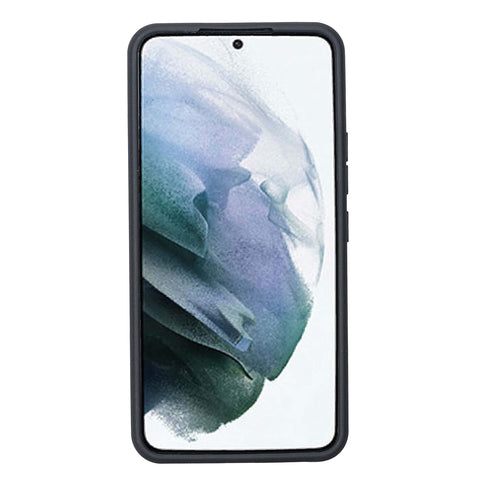 Funda tipo billetera de cuero Capri Snap On para Samsung Galaxy S22