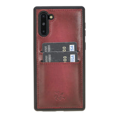 Funda tipo billetera de cuero Cosa Snap On para Samsung Galaxy Note 10