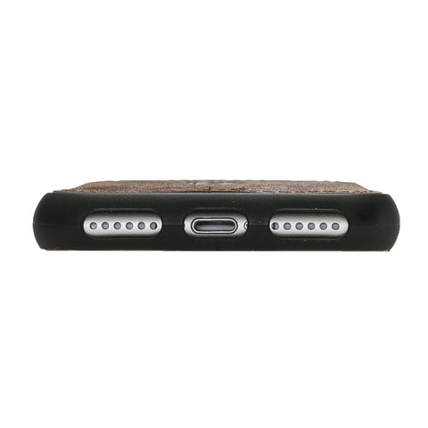 Funda tipo billetera de cuero Cosa Snap On para iPhone 7 Plus