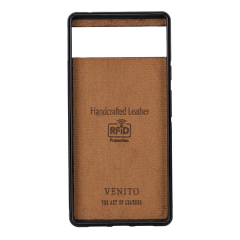 Ravenna RFID Blocking Detachable Leather Wallet Case for Google Pixel 6
