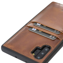 Capri Snap On Leather Wallet Case for Samsung Galaxy Note 10 Plus