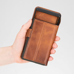 Funda tipo cartera de cuero desmontable con bloqueo RFID Ravenna para Google Pixel 7