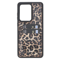 Funda tipo billetera de cuero Capri Snap On para Samsung Galaxy S20 Ultra