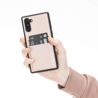 Funda tipo billetera de cuero Cosa Snap On para Samsung Galaxy Note 10