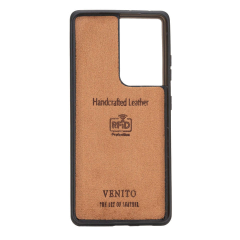 Capri Snap On Leather Wallet Case for Samsung Galaxy S21 Ultra