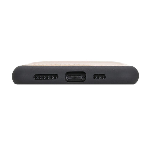Funda tipo billetera de cuero Cosa Snap On para iPhone 11 Pro Max