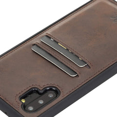 Cosa Snap On Leather Wallet Case for Samsung Galaxy Note 10 Plus