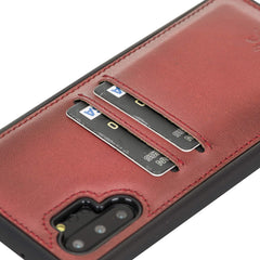 Cosa Snap On Leather Wallet Case for Samsung Galaxy Note 10 Plus