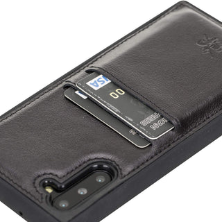 Funda tipo billetera de cuero Cosa Snap On para Samsung Galaxy Note 10