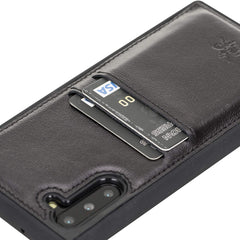 Funda tipo billetera de cuero Cosa Snap On para Samsung Galaxy Note 10