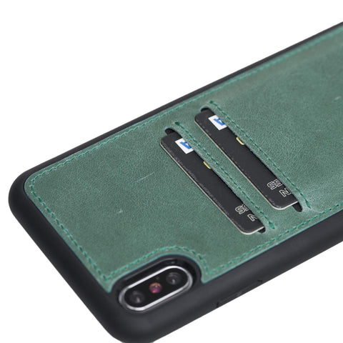 Cosa Snap On Leather Wallet Case for iPhone XS Max