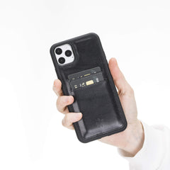 Cosa Snap On Leather Wallet Case for iPhone 11 Pro Max