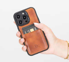 Capri Snap On Leather Wallet Case for iPhone 14 Pro