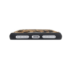 Funda tipo billetera de cuero Capri Snap On para iPhone 7 Plus