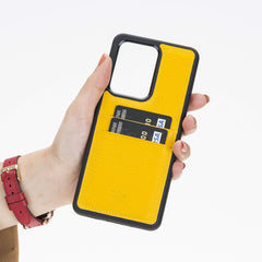 Funda tipo billetera de cuero Capri Snap On para Samsung Galaxy S20 Ultra