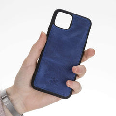 Funda de cuero Lucca Snap On para Google Pixel 4