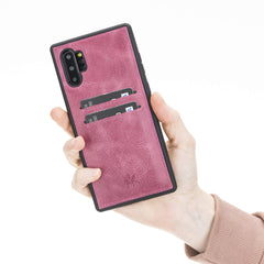 Cosa Snap On Leather Wallet Case for Samsung Galaxy Note 10 Plus