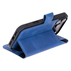 Ravenna RFID Blocking Detachable Leather Wallet Case for iPhone 18 Pro Max