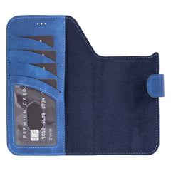 Ravenna RFID Blocking Detachable Leather Wallet Case for iPhone 18 Pro Max