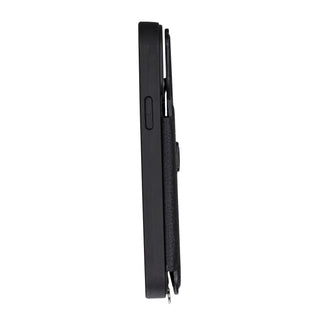 Fermo Funda de cuero para teléfono con billetera cruzada para iPhone 13 Pro Max