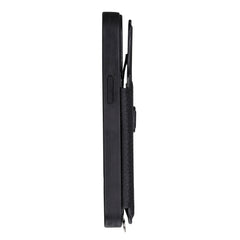 Fermo Funda de cuero para teléfono con billetera cruzada para iPhone 13 Pro