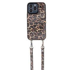 Fermo Leather Crossbody Wallet Phone Case for iPhone 13 Pro