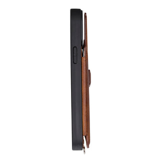 Fermo Funda de cuero para teléfono con billetera cruzada para iPhone 13 Pro Max