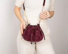 Valentina Suede Leather Women's Bag