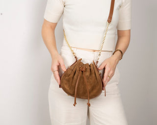Valentina Suede Leather Women's Bag