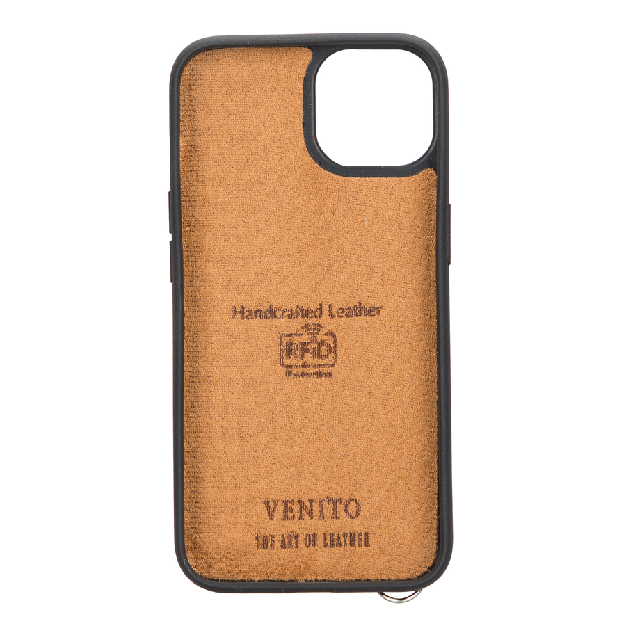 Fermo Leather Crossbody Wallet Phone Case for iPhone 15