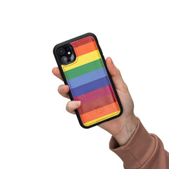 Funda de cuero Lucca Snap On para iPhone 12 Mini