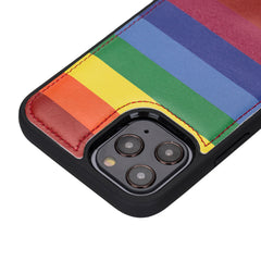 Funda de cuero Lucca Snap On para iPhone 12 Pro Max