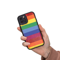 Funda de cuero Lucca Snap On para iPhone 12 Pro Max
