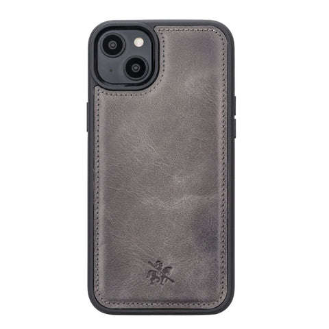 Lucca Snap On Leather Case for iPhone 14 Plus