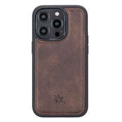 Lucca Snap On Leather Case for iPhone 14 Pro