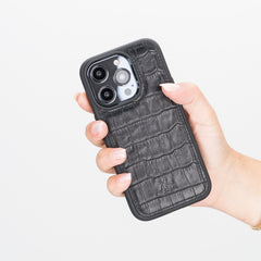 Lucca Snap On Leather Case for iPhone 14 Pro