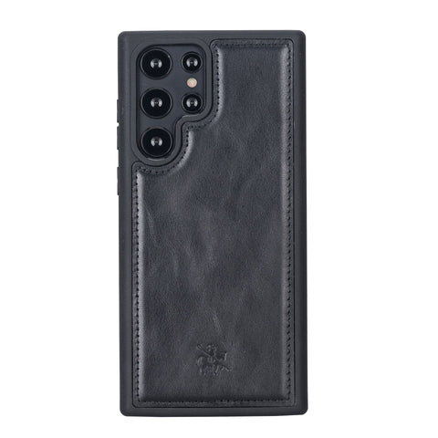 Lucca Snap On Leather Case for Samsung Galaxy S22 Ultra