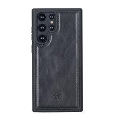 Funda de cuero Lucca Snap On para Samsung Galaxy S22 Ultra