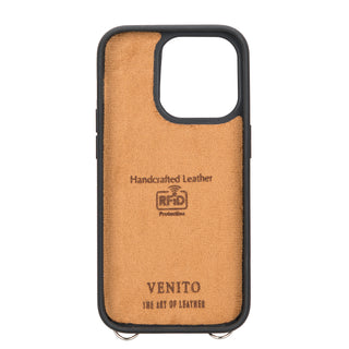Fermo Leather Crossbody Wallet Phone Case for iPhone 14 Pro Max