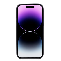 Fermo Funda de cuero para teléfono con billetera cruzada para iPhone 14 Pro