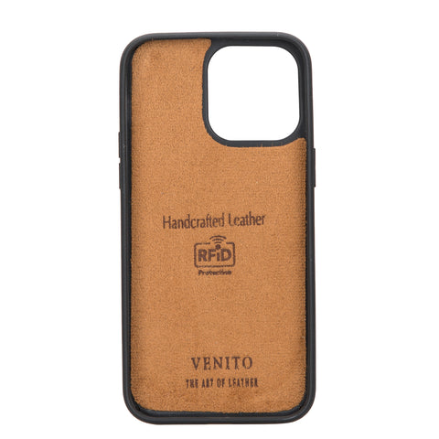 Fermo Funda de cuero para teléfono con billetera cruzada para iPhone 14 Pro