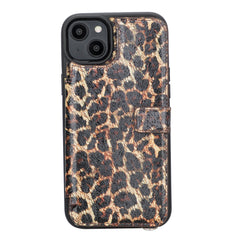 Fermo Leather Crossbody Wallet Phone Case for iPhone 14 Plus