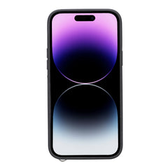 Fermo Funda de cuero para teléfono con billetera cruzada para iPhone 14 Plus