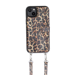 Fermo Leather Crossbody Wallet Phone Case for iPhone 14 Plus