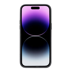 Fermo Funda de cuero para teléfono con billetera cruzada para iPhone 14 Pro Max