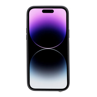 Fermo Funda de cuero para teléfono con billetera cruzada para iPhone 14 Plus