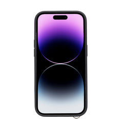 Fermo Funda de cuero para teléfono con billetera cruzada para iPhone 14 Pro
